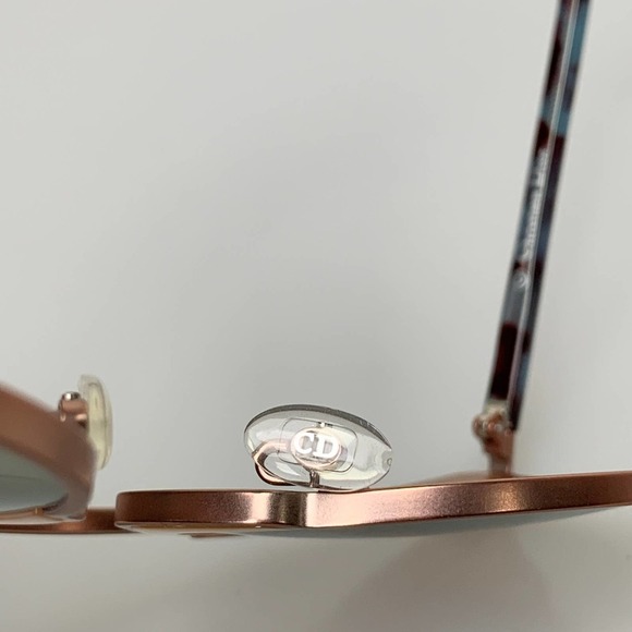 Dior SO Real Rose Pink Mirrored Blue Havana Sunglasses RJP0J - Picture 4 of 8